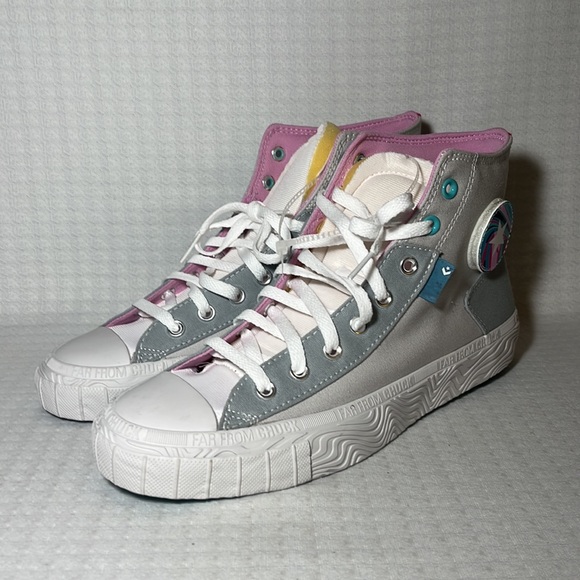 ⚓️Converse Chuck Taylor All Star High 'Marbled Patch' A00415C Women’s 12.5 - Picture 5 of 8